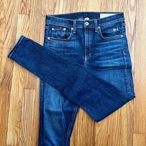 Rag & Bone high rise skinny jeans | stretchy